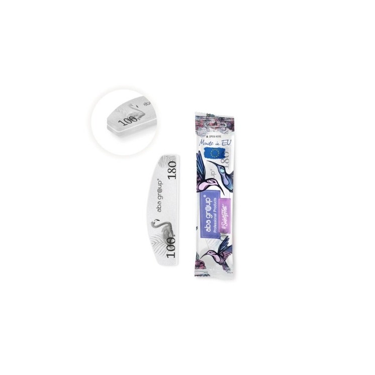 Aba Group Safe Package Sweet Nail Polisher Mini Crescent Flaming 100/180 1 Piece