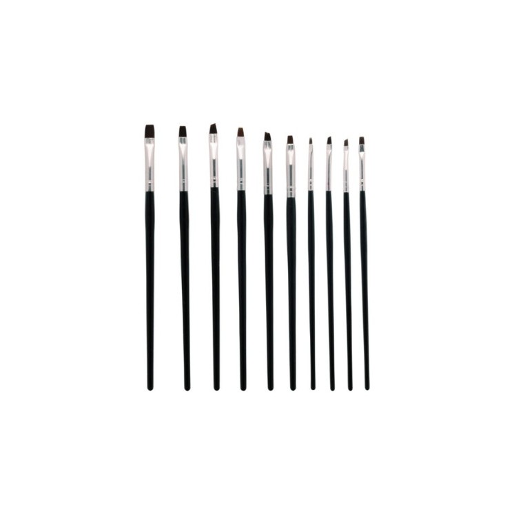 Set of Gel Brushes 10 pcs