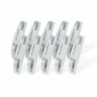 Aba Group Sweet Nagellak Mini Crescent Flaming 100/180 10 Stuks