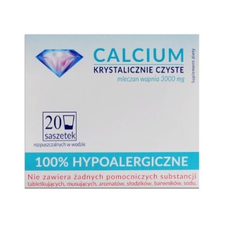 Calcium Crystal Clear 100% hypoallergeen 20 sachets