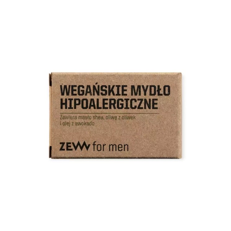 Zew for Men vegan Hypoallergene zeep voor mannen 85 ml