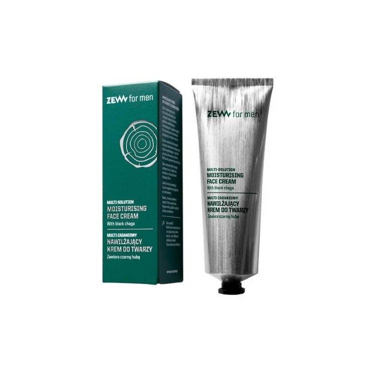 Zew for Men Multi-task hydraterende gezichtscrème voor mannen met zwarte hub 80 ml