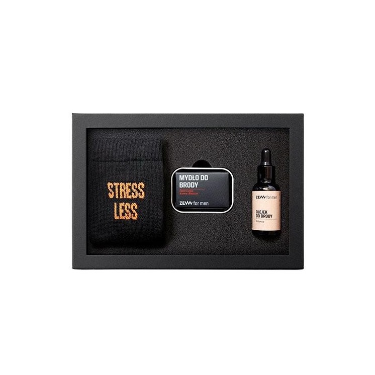 Zew for Men Wyluzowany Drwal voor Heren: Sokken + Baardzeep + Baardolie