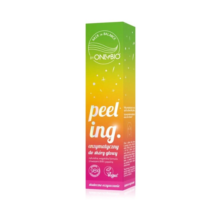 ONLYBIO Hair in Balance Ензимний Peeling для шкіри голови 125 мл