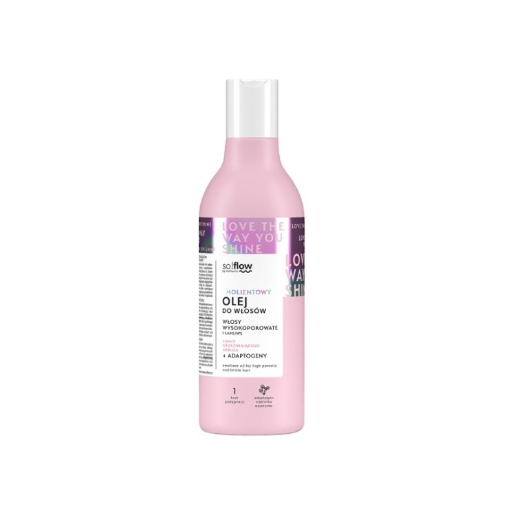 Vis Plantis so!flow Verzachtende Olie voor hoog poreus en broos haar 150 ml