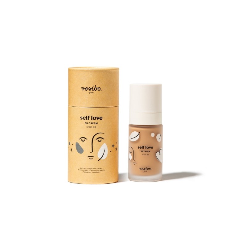 Resibo Glow Self Love BB Crème Visage Beige Sunny SPF6 30 ml