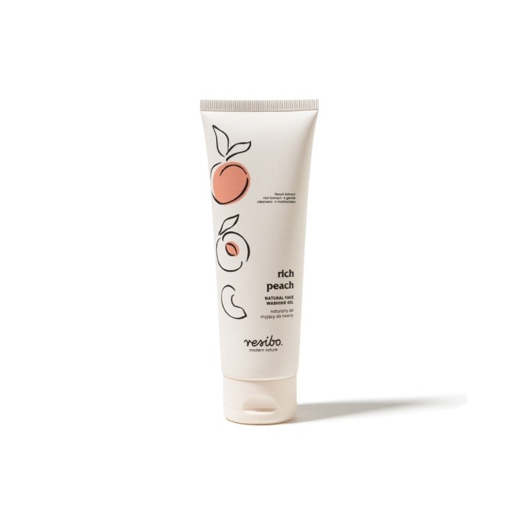 Resibo Rich Peach Natural Facial Cleansing Gel 125 ml