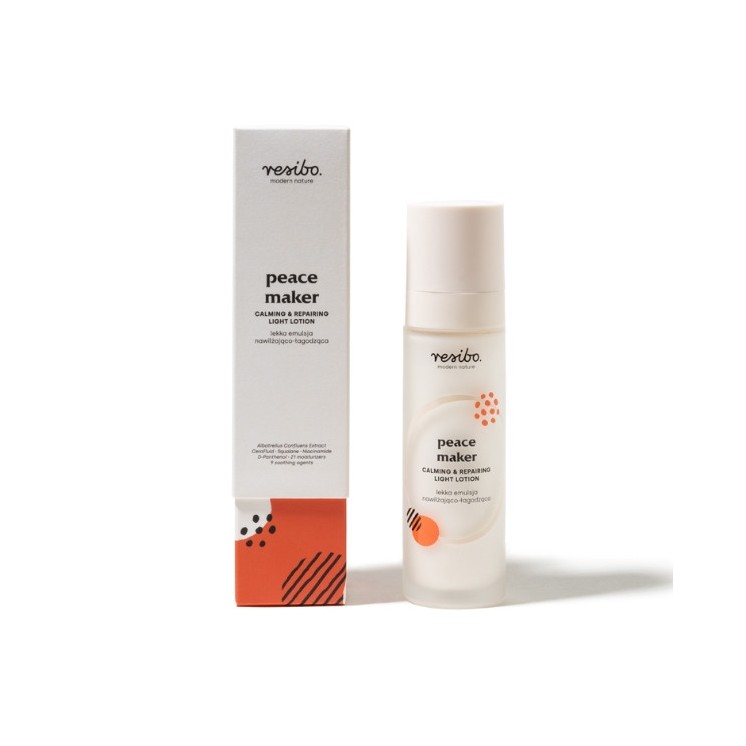 Resibo Peace Maker Émulsion hydratante et apaisante légère 50 ml
