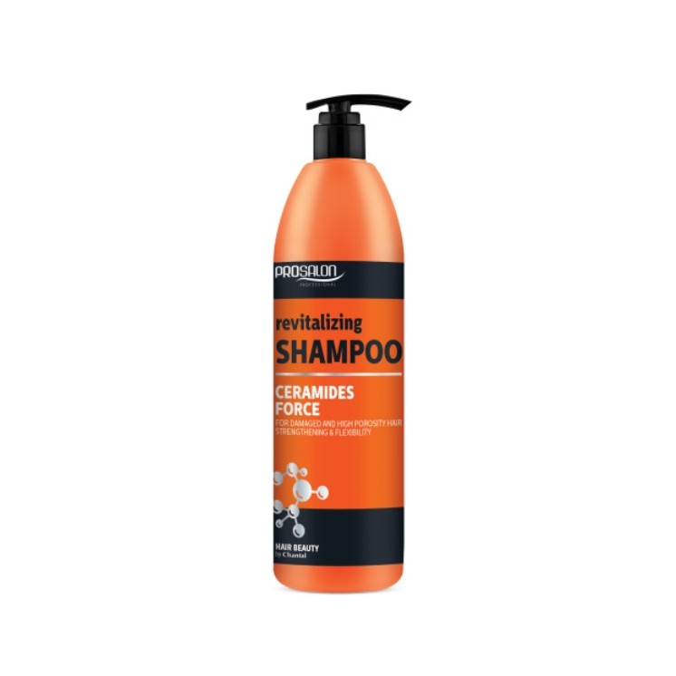 Шампунь для волосся Prosalon Professional Ceramides Force Revitalizing з керамідами 1000 г