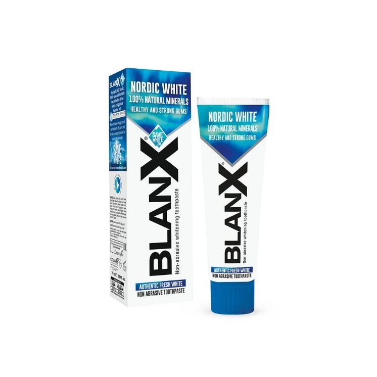 Неабразивна зубна паста BlanX Nordic White 75 мл