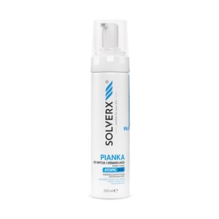 Solverx Atopic Skin Пінка для очищення обличчя та демакіяжу для атопічної шкіри 200 мл
