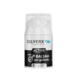 Бальзам після гоління Solverx for Men Active Energizing для чоловіків 50 мл