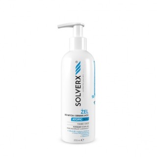 Solverx Atopic Skin Żel do mycia i demakijażu dla skóry atopowej 200 ml