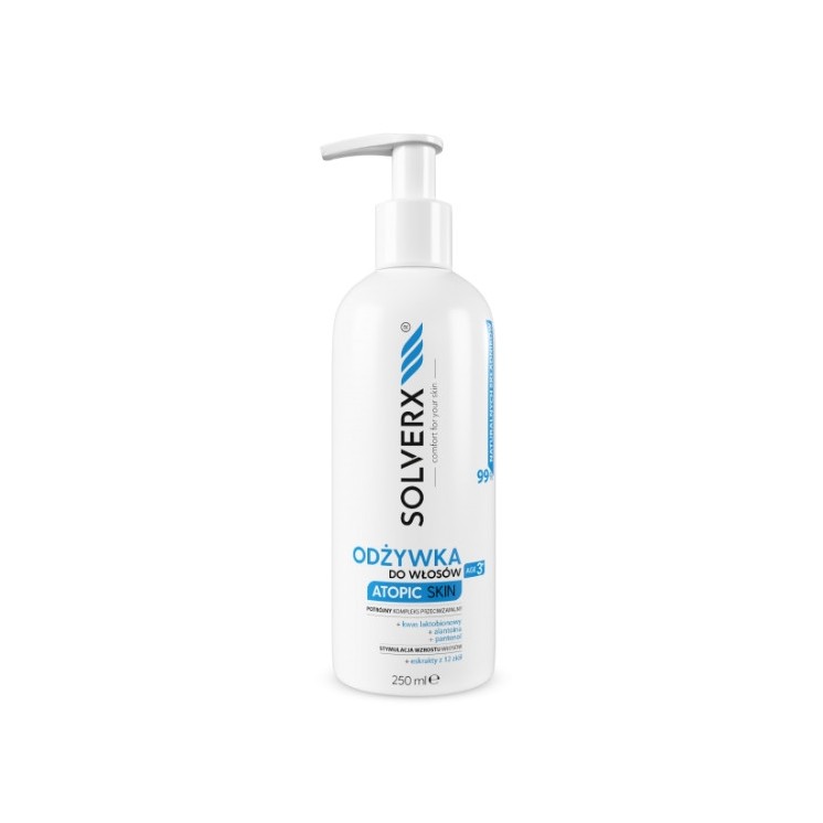 Кондиціонер для атопічної шкіри Solverx Atopic Skin Hair 250 мл