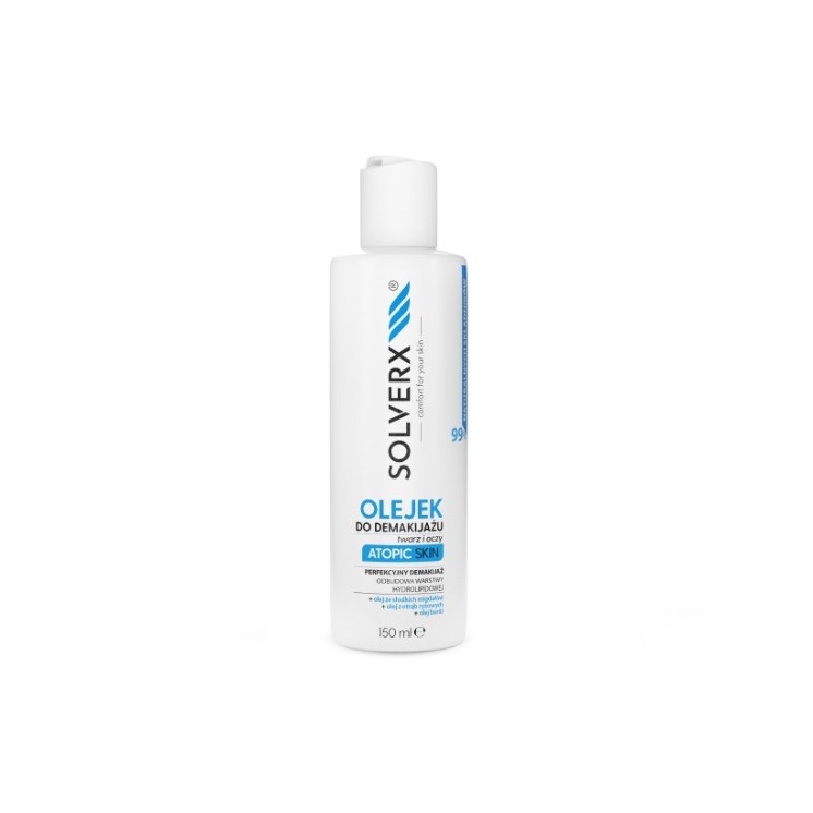 Solverx Atopic Skin Масло для демакіяжу для атопічної шкіри 150 мл