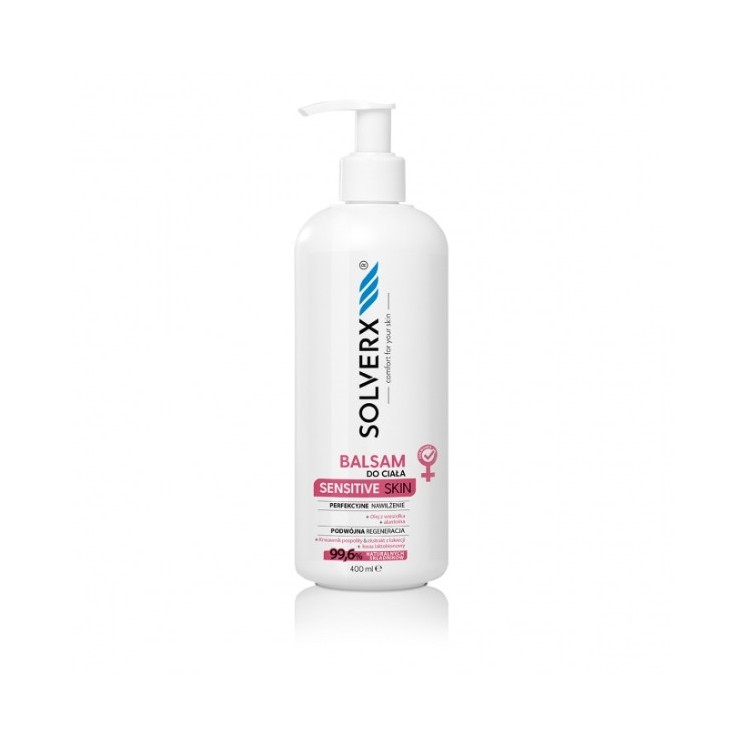 Solverx Sensitive Skin Лосьйон для тіла для чутливої шкіри 400 мл