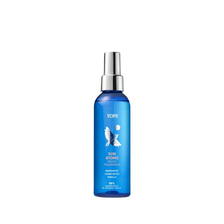 YOPE Mood Fragrance natuurlijk geurende bodymist Sun Atoms 150 ml