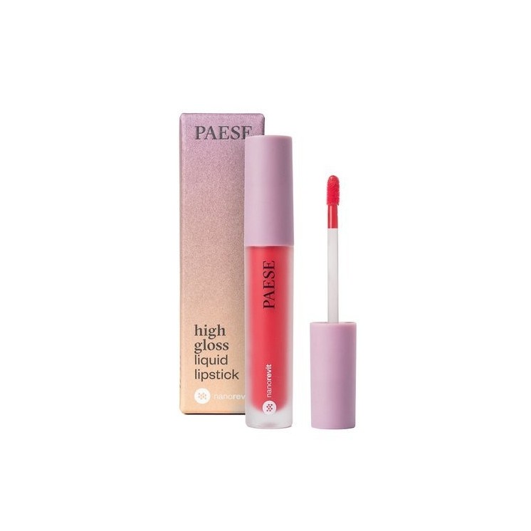 Paese Nanorevit Vloeibare lipstick /53/ Spicy Red 4, 5 ml