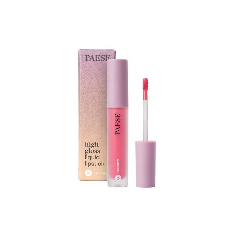 Рідка помада Paese Nanorevit /55/ Fresh Pink 5 мл