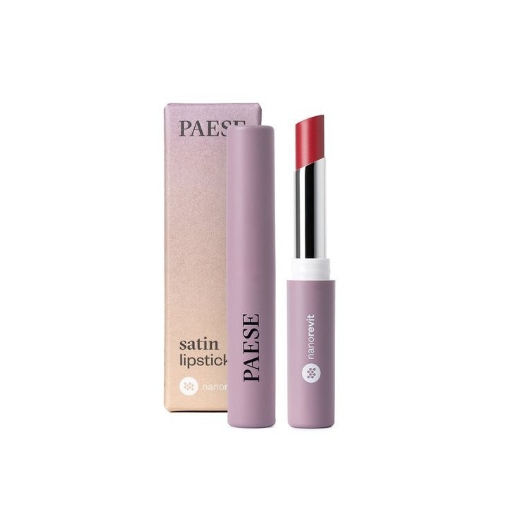 Губна помада Paese Nanorevit satin /25/ Black Cherry 2,2 г