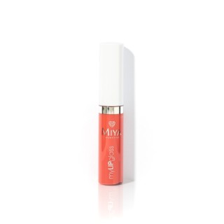 Miya Cosmetics myLIPgloss natuurlijke hydraterende lipgloss met oliën, wassen en vitamines Rosé 9 ml