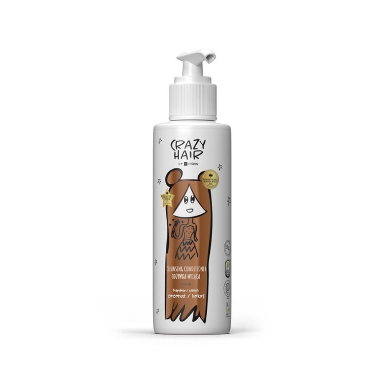 HiSkin Crazy Hair Coconut wasbare haarconditioner 300 ml