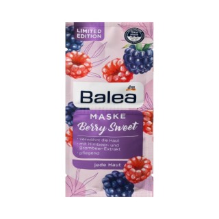 Balea Berry Sweet Face Mask 2x8 ml