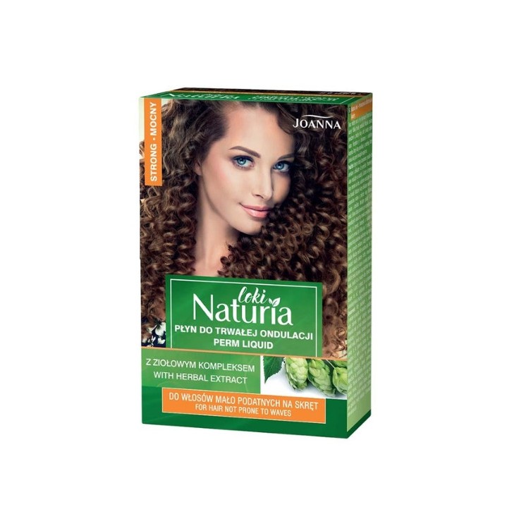Рідина для стійкої завивки Joanna Naturia Curls Hair Strong