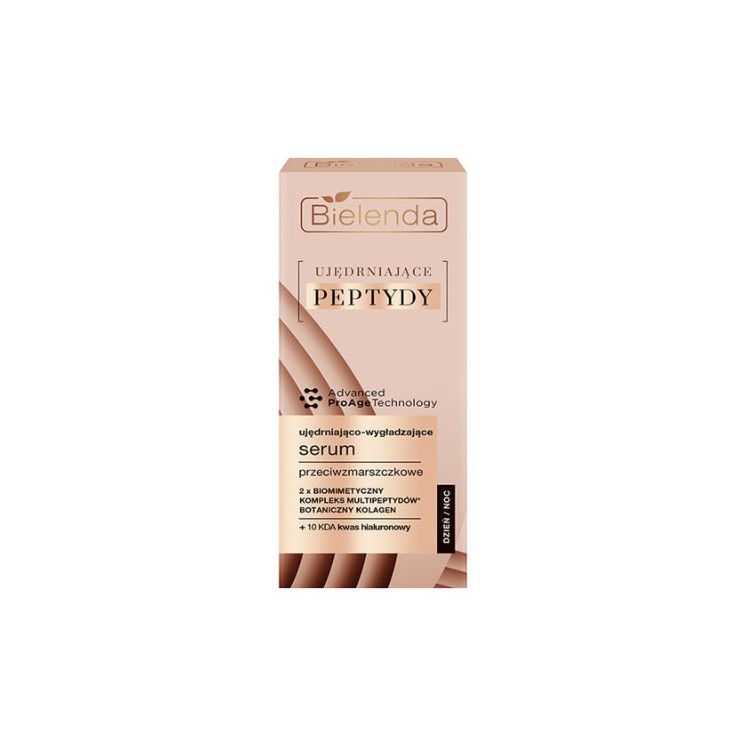 Bielenda Ujędrniające Peptydy Зміцнююча та розгладжуюча Serum для обличчя 30 мл
