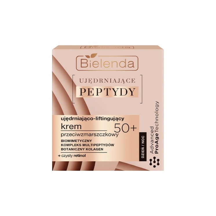 Bielenda Ujędrniające Peptydy Firming and Lifting Face Cream 50+ 50 ml
