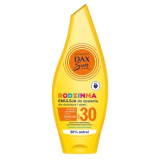 Dax Sun rodzinna Emulsja do opalania dla dzieci i dorosłych SPF30 250 ml