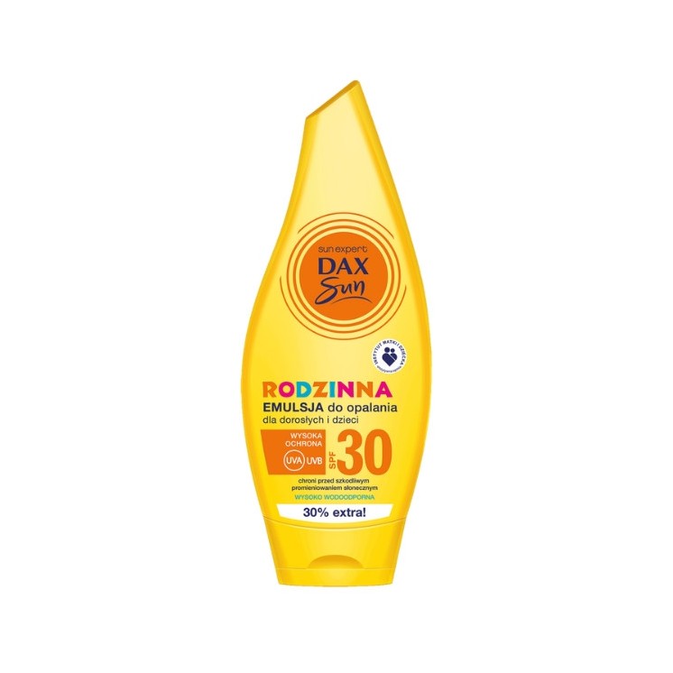Сімейна емульсія для засмаги Dax Sun для дітей і дорослих SPF30 250 мл
