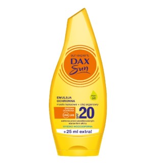 Dax Sun ochronna Emulsja do opalania SPF20 175 ml