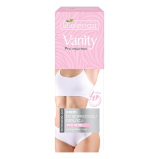 Bielenda Vanity Pro Express Cream voor snelle ontharing van het lichaam Pink Aloe 75 ml