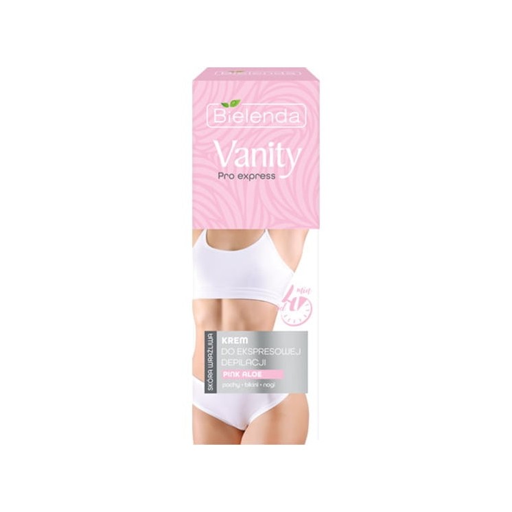 Bielenda Vanity Pro Експрес-крем для експрес-депіляції тіла Pink Aloe 75 мл