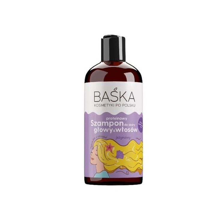 Baśka eiwitshampoo voor haar en hoofdhuid Blackberry 500 ml