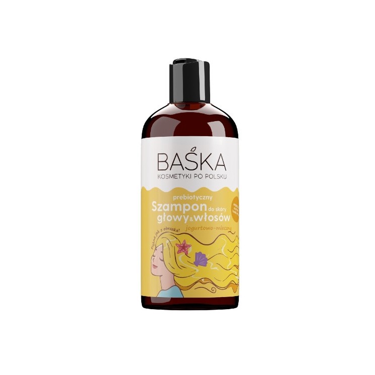 Baśka prebiotische haarshampoo Yoghurt-melk 500 ml