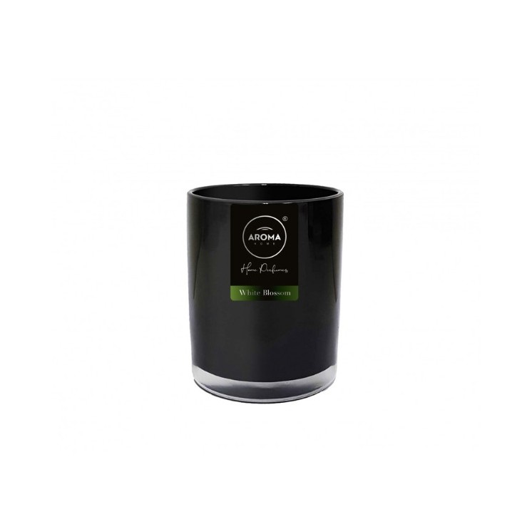 Aroma Home Black Series Geurkaars met White Blossom 155 g