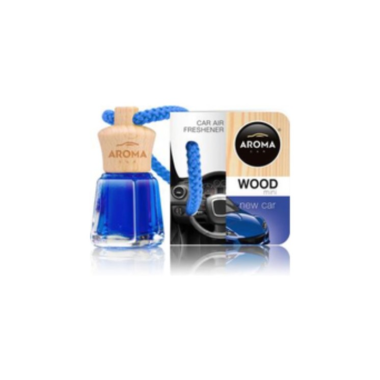 Aroma Car Wood Mini Car air freshener New Car 4 ml