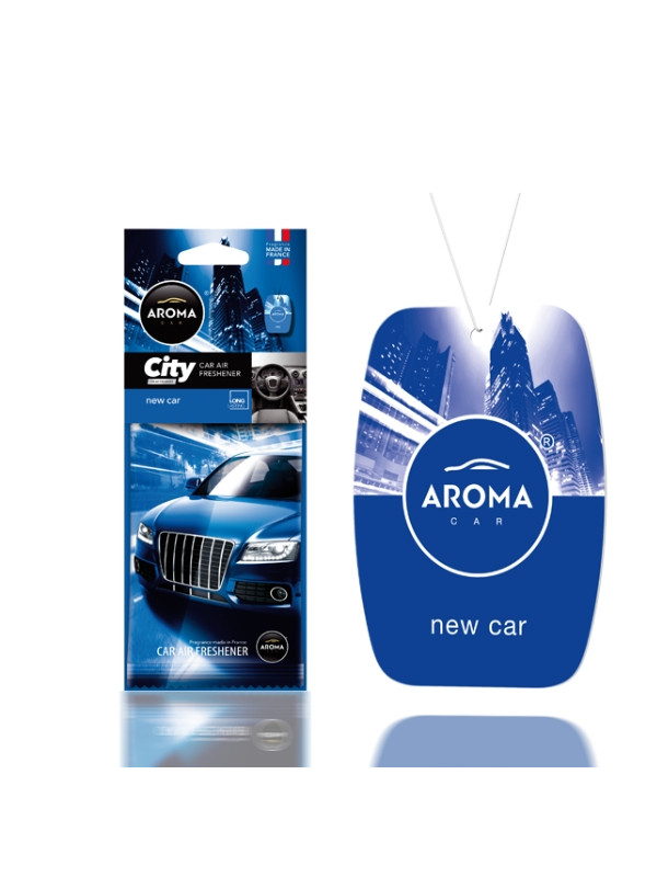 Aroma Car City Zawieszka zapachowowa do samochodu New Car 1 sztuka