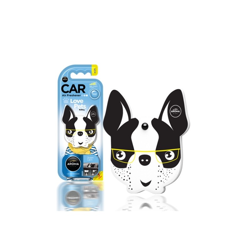 Підвіска з запахом автомобіля Aroma Car Dog Ocean Calm , 1 шт