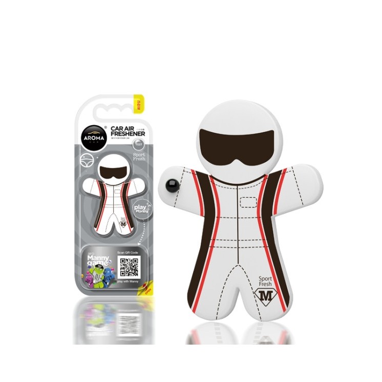 Aroma Car Manny Sport Fresh autogeurhanger, 1 stuk