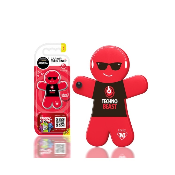 Aroma Car Manny Cherry autogeurhanger, 1 stuk
