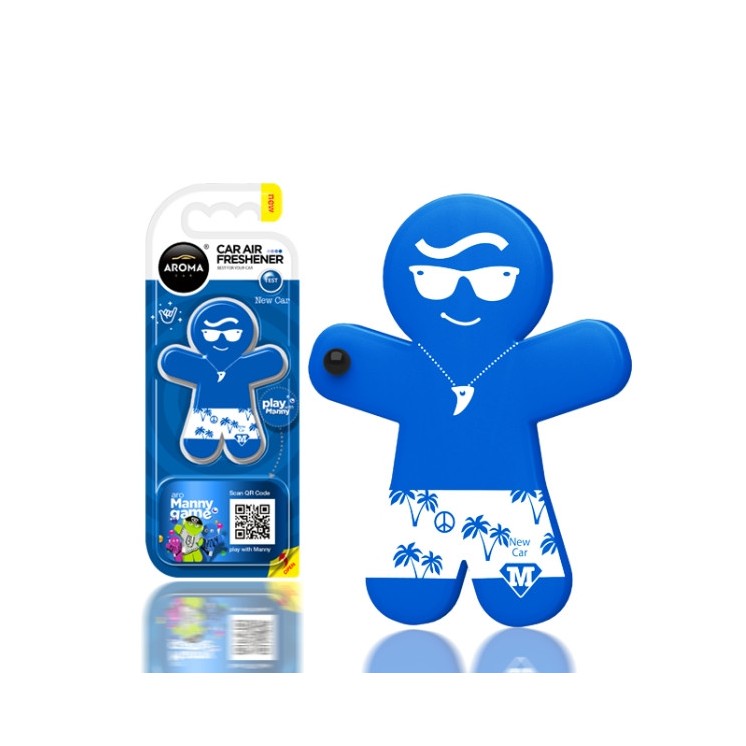 Aroma Car Manny New Car geurhanger, 1 stuk
