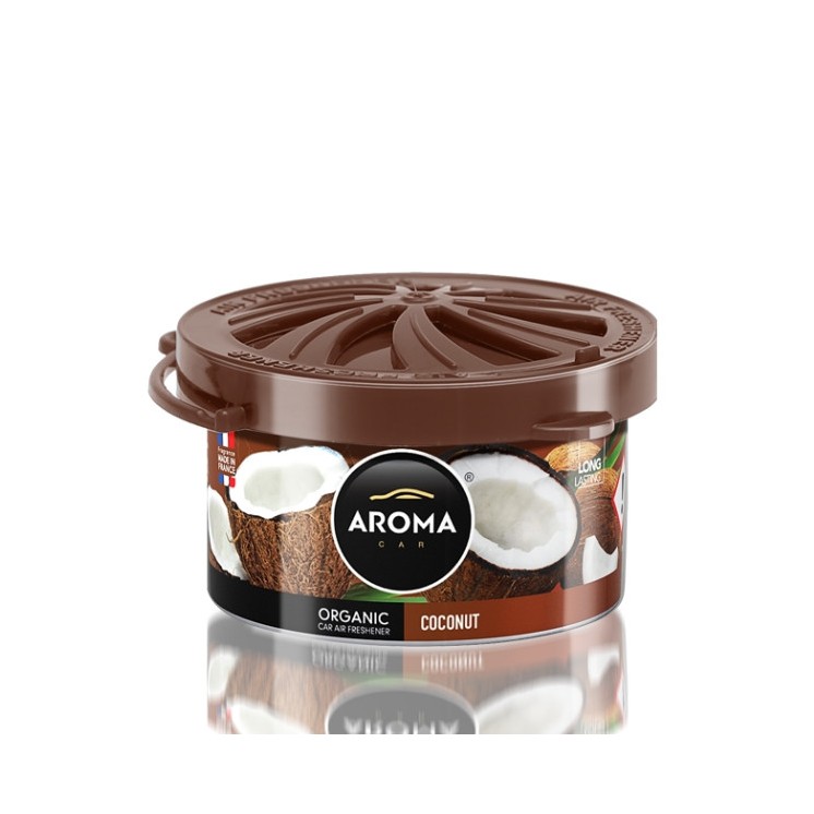 Aroma Car Organic Coconut autoluchtverfrisser 40 g