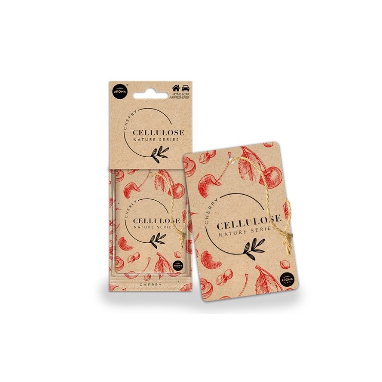 Aroma Car Nature Card Cherry autogeurhanger, 1 stuk