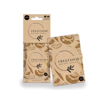 Aroma Car Nature Card Coconut car fragrance pendant 1 piece