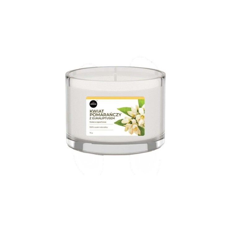 Aroma Home Deco Geurkaars Oranjebloesem met Eucalyptus 115 gr