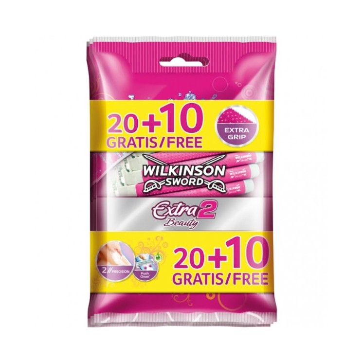 Бритви Wilkinson Extra2 Beauty 20+10 шт
