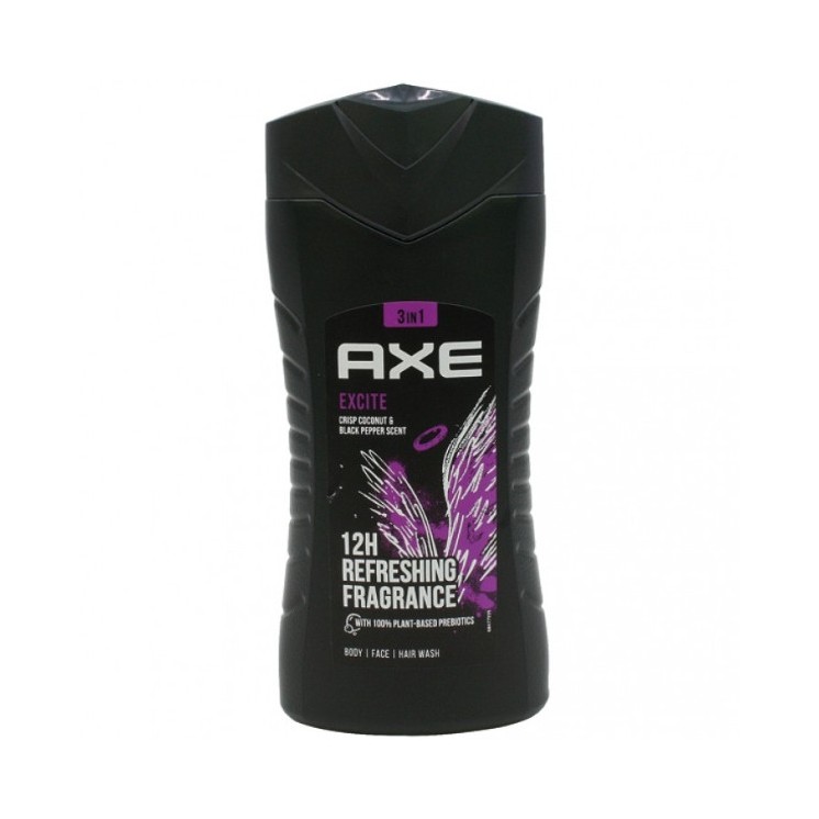 Axe Douchegel voor mannen Excite 250 ml